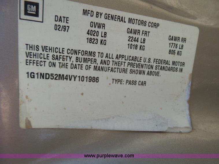 image for item AR9330 1997 Chevrolet Malibu