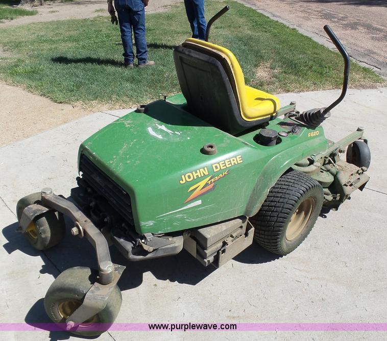 image for item AR9334 John Deere F620 Z-Trak ZTR lawn mower