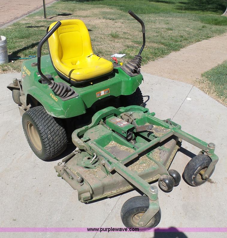 image for item AR9334 John Deere F620 Z-Trak ZTR lawn mower