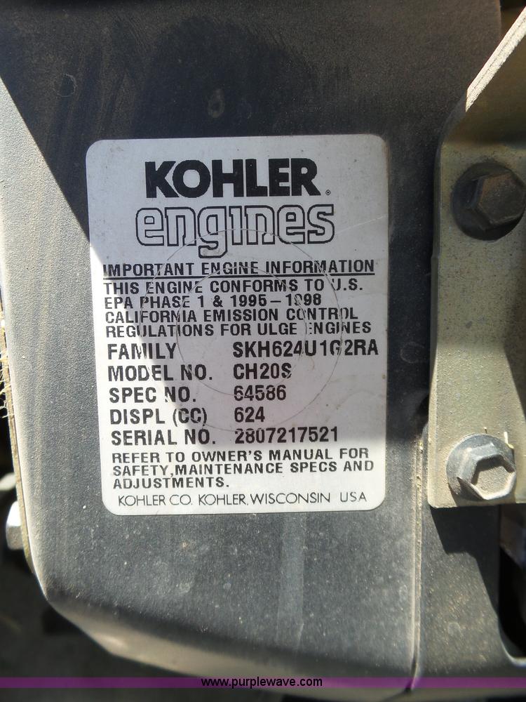 image for item AR9334 John Deere F620 Z-Trak ZTR lawn mower