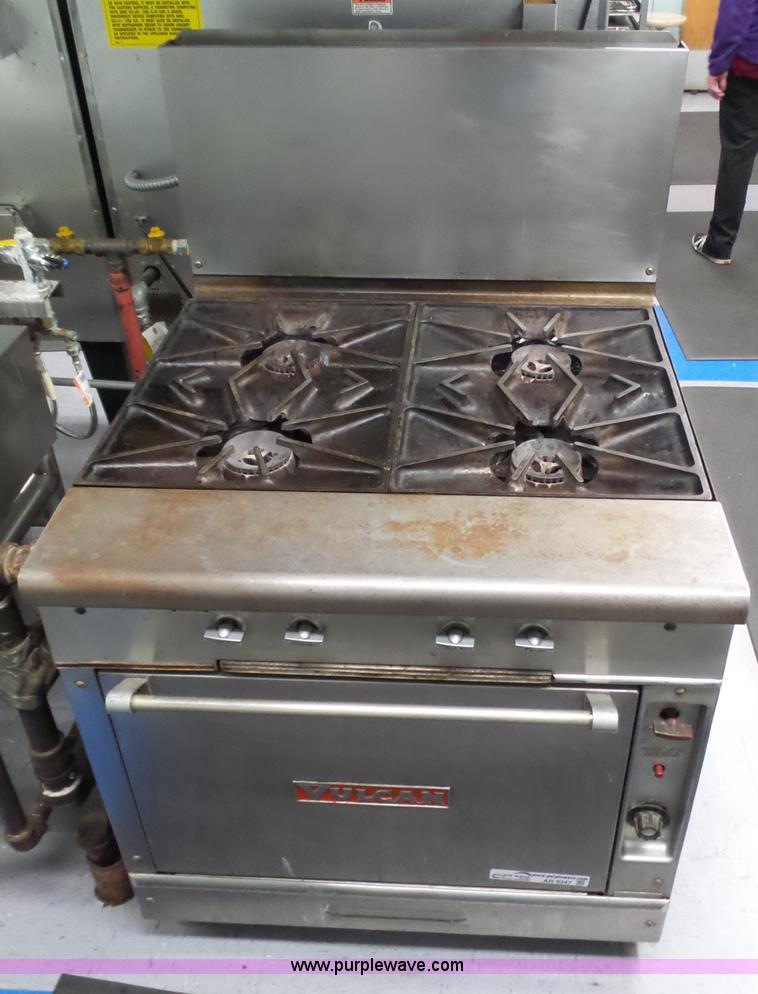 image for item AR9347 Vulcan 6145A stainless steel stove