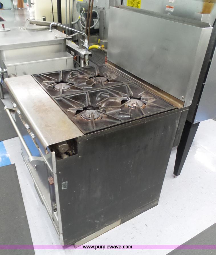 image for item AR9347 Vulcan 6145A stainless steel stove