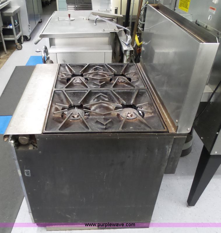 image for item AR9347 Vulcan 6145A stainless steel stove