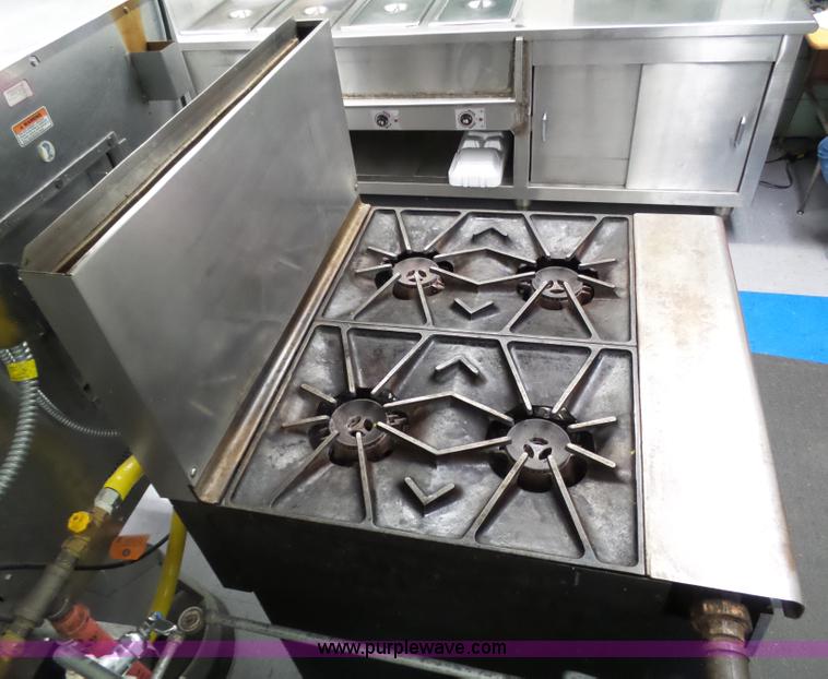 image for item AR9347 Vulcan 6145A stainless steel stove