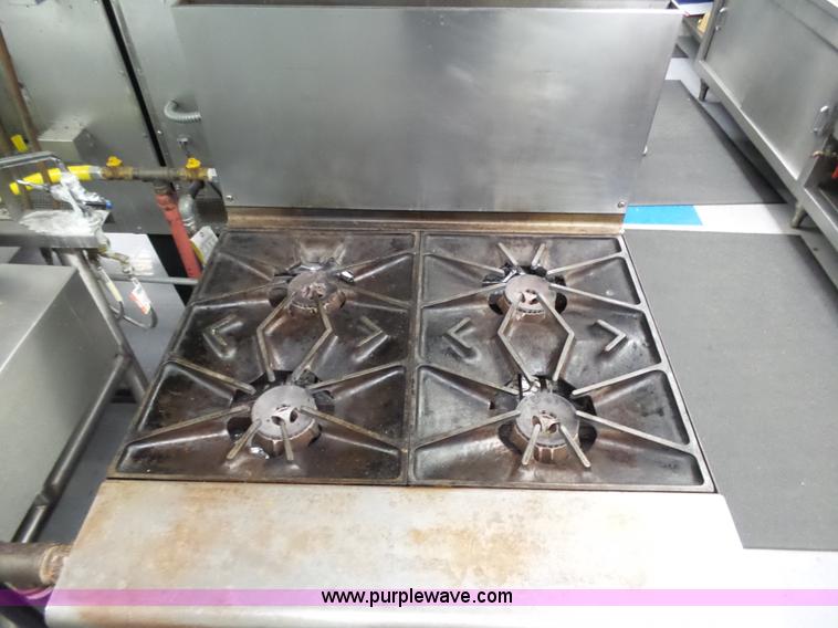 image for item AR9347 Vulcan 6145A stainless steel stove