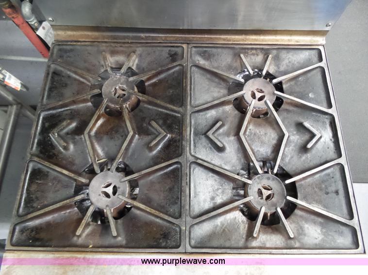 image for item AR9347 Vulcan 6145A stainless steel stove