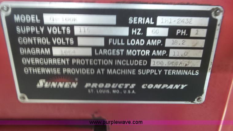 image for item AV9789 Sunnen CLT-100K line boring machine