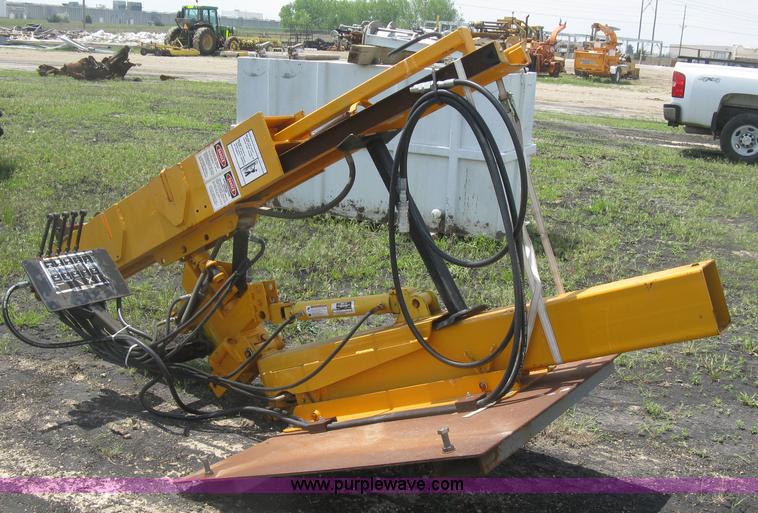 image for item BF9869 Hydraulic guard rail post driver attachment