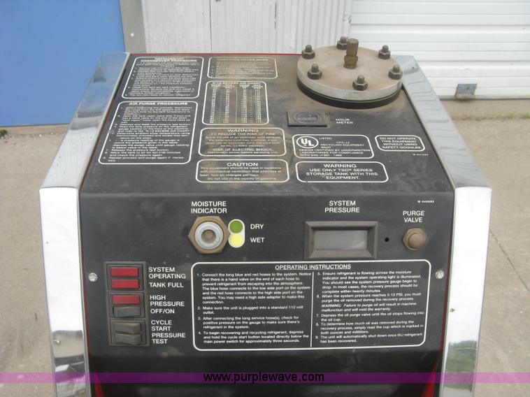 image for item BF9884 Snap-on ACT3000 refrigerant recovery recycling center