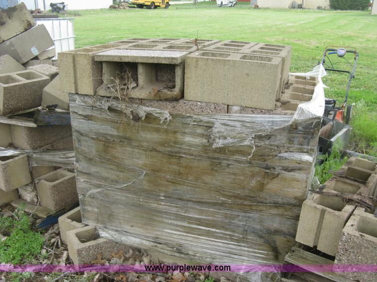 image for item BP9526 Approximately 225 cinder blocks