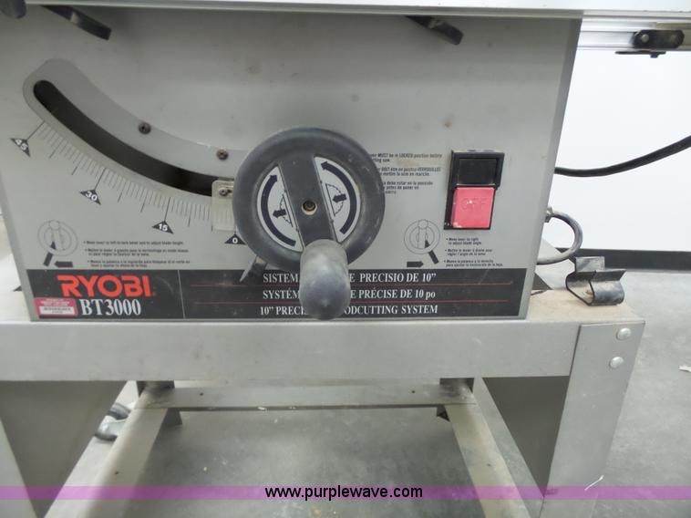 Ryobi BT3000 Precision table saw in Manhattan, KS Item BR9215 sold