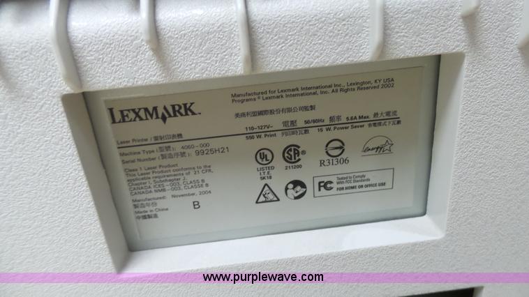 image for item BZ9387 Lexmark  printers