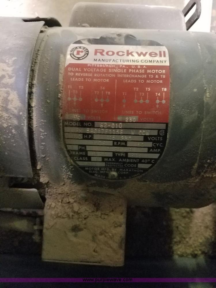 image for item F1305 Rockwell 62-010 lathe