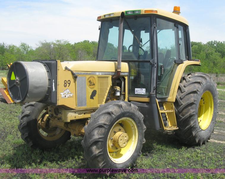 image for item J2805 1996 John Deere 6400 MFWD tractor