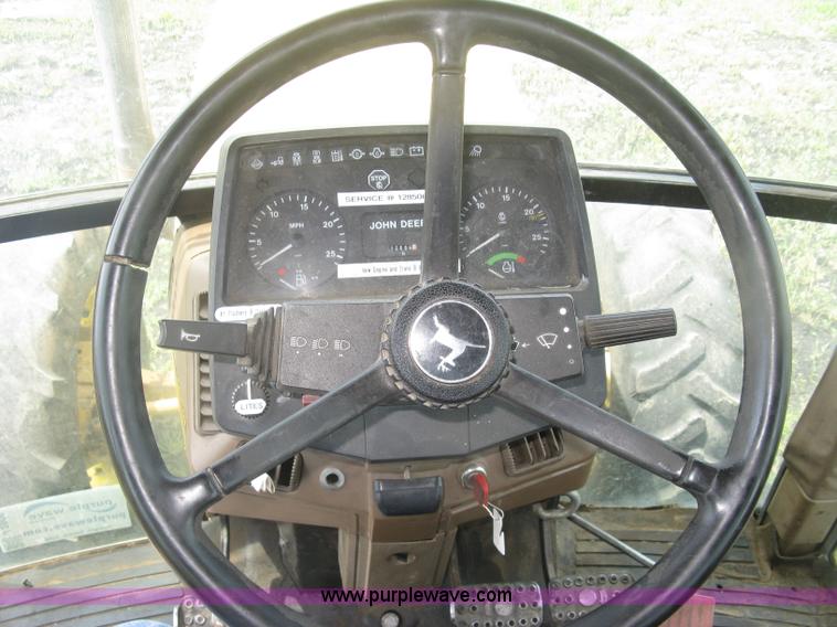 image for item J2805 1996 John Deere 6400 MFWD tractor