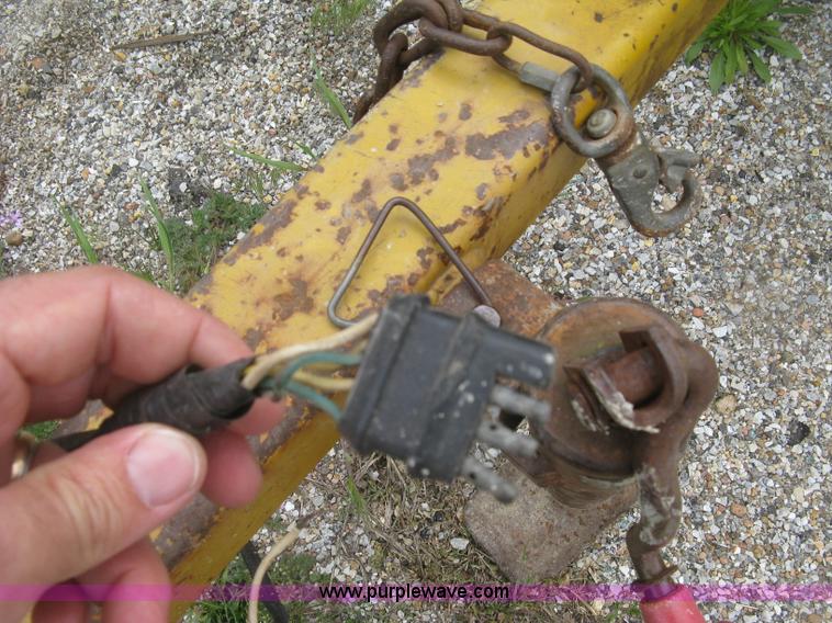 image for item J2823 Hustler tilt deck trailer