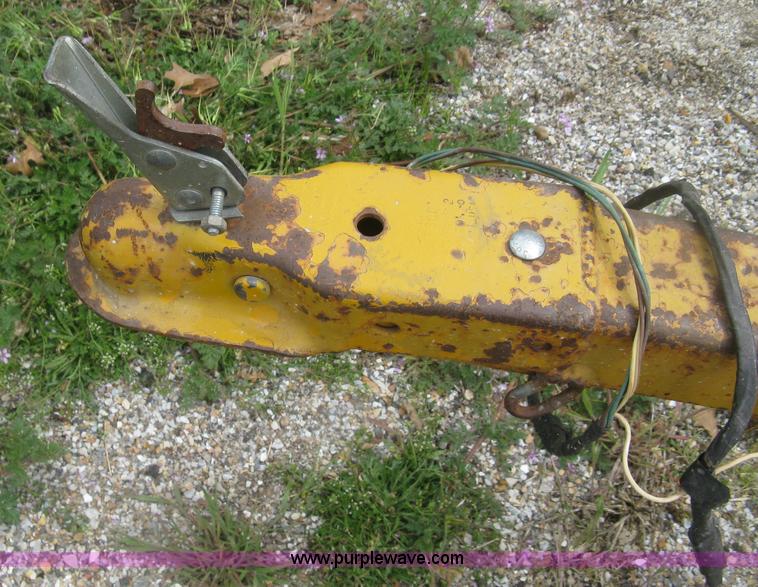 image for item J2823 Hustler tilt deck trailer