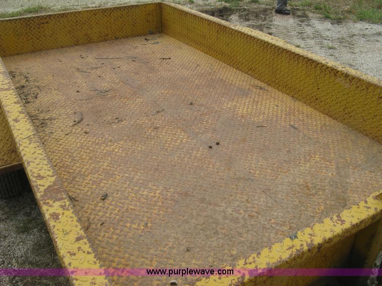 image for item J2823 Hustler tilt deck trailer