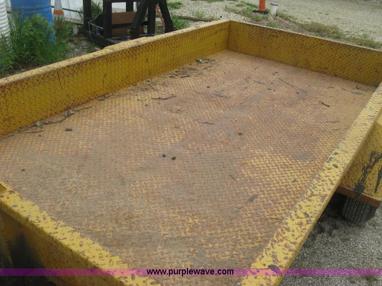 image for item J2823 Hustler tilt deck trailer