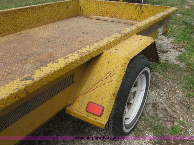 image for item J2823 Hustler tilt deck trailer