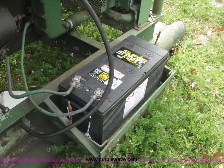 image for item J2825 Stewart & Stevenson 4GD75C generator