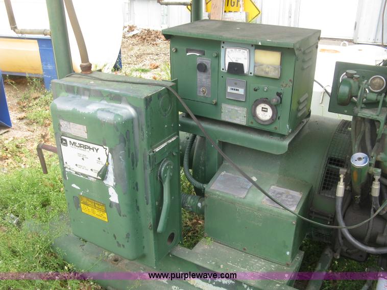image for item J2825 Stewart & Stevenson 4GD75C generator