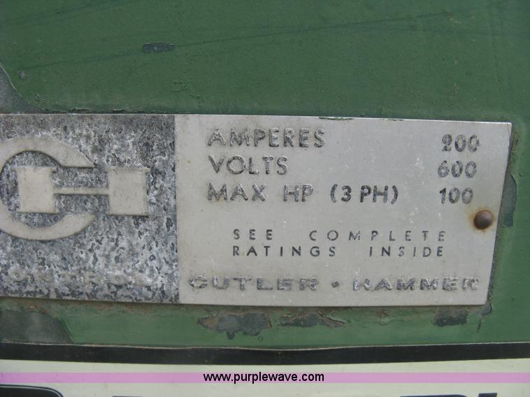 image for item J2825 Stewart & Stevenson 4GD75C generator