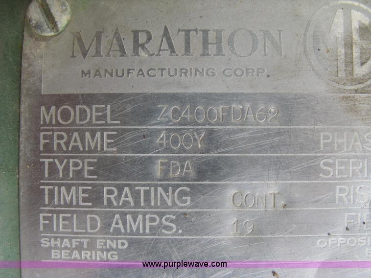 image for item J2825 Stewart & Stevenson 4GD75C generator