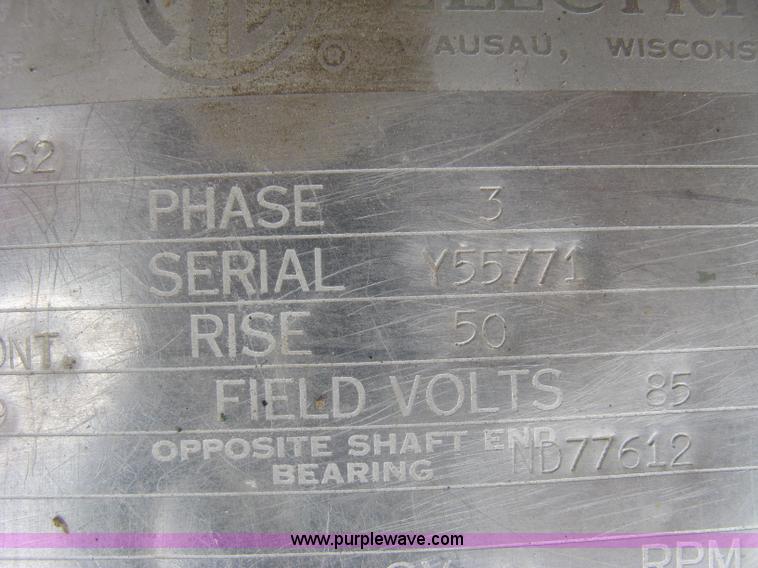 image for item J2825 Stewart & Stevenson 4GD75C generator