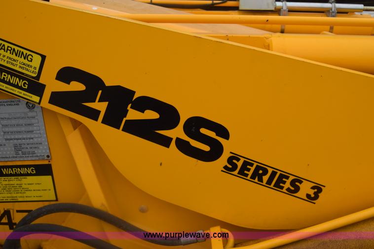 image for item K6541 2000 JCB 212S Series III backhoe