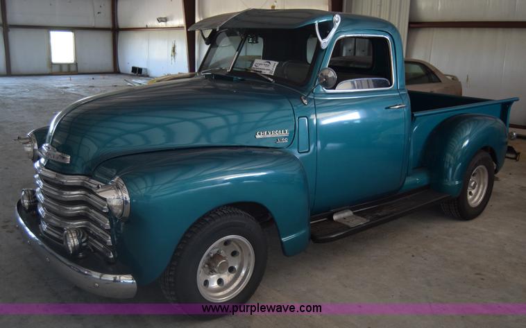 image for item K6566 1950 Chevrolet 3100 pickup truck