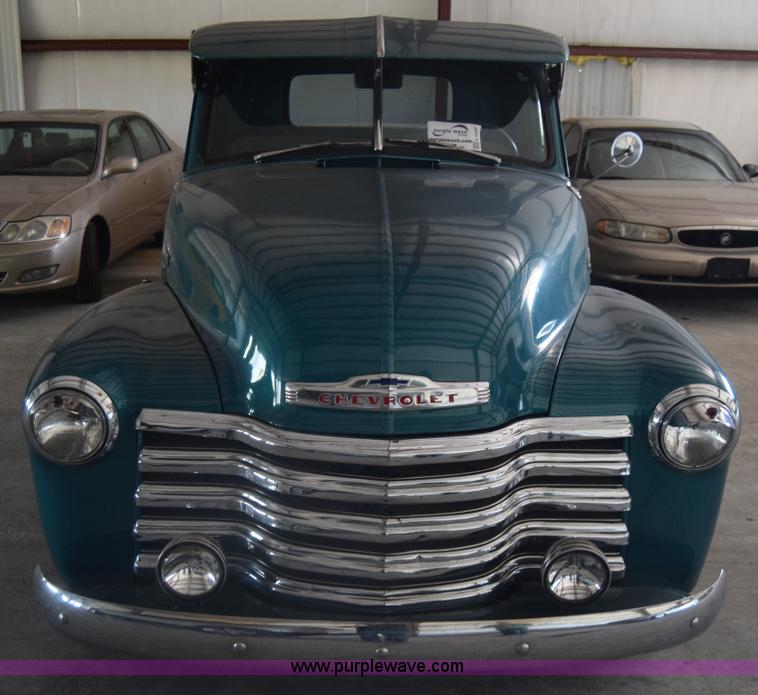 image for item K6566 1950 Chevrolet 3100 pickup truck