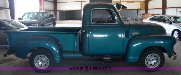 image for item K6566 1950 Chevrolet 3100 pickup truck