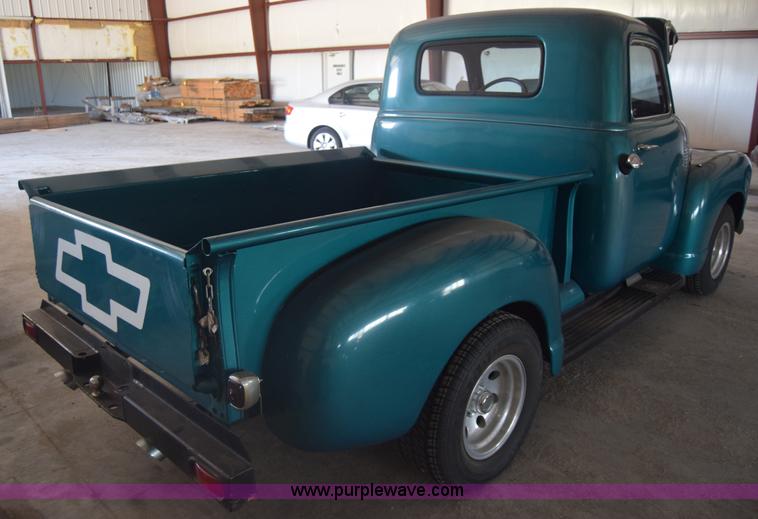 image for item K6566 1950 Chevrolet 3100 pickup truck