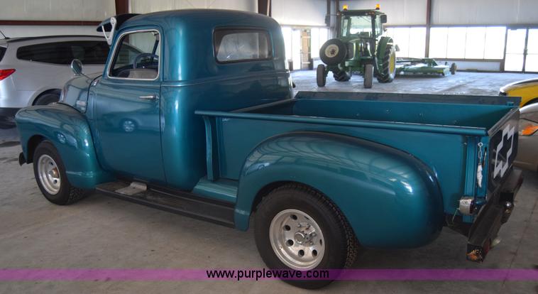 image for item K6566 1950 Chevrolet 3100 pickup truck