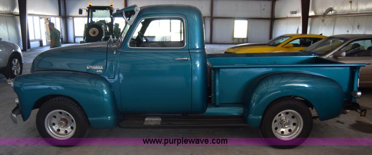image for item K6566 1950 Chevrolet 3100 pickup truck