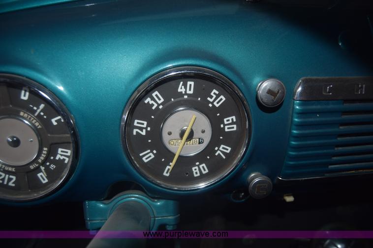 image for item K6566 1950 Chevrolet 3100 pickup truck