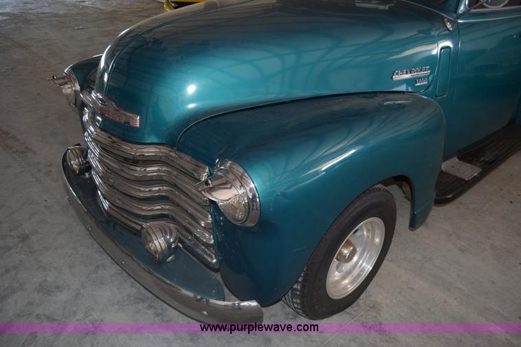 image for item K6566 1950 Chevrolet 3100 pickup truck
