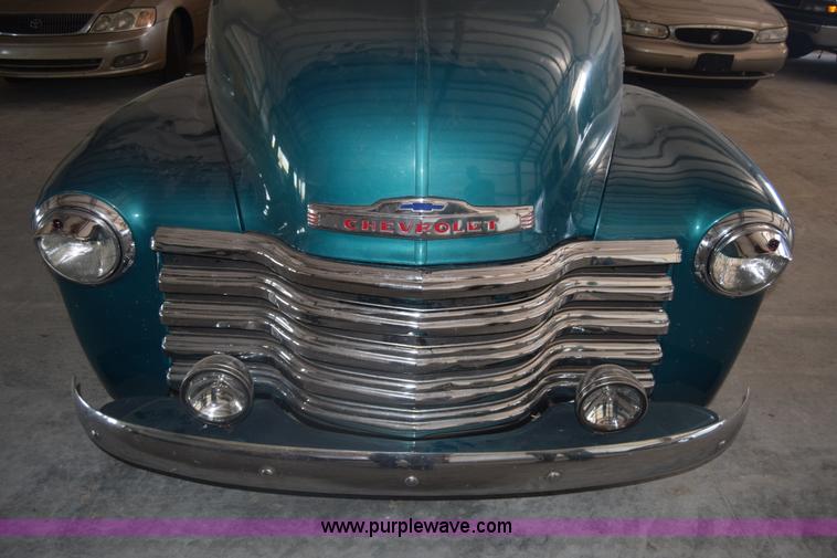 image for item K6566 1950 Chevrolet 3100 pickup truck