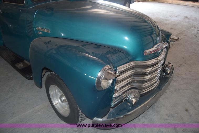 image for item K6566 1950 Chevrolet 3100 pickup truck