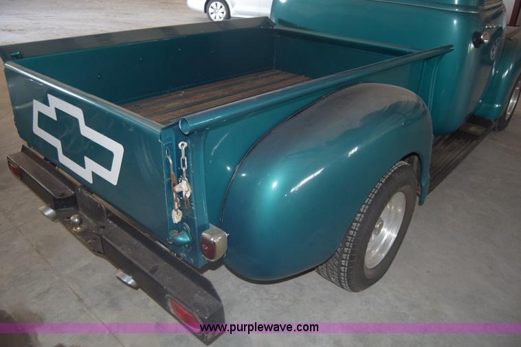 image for item K6566 1950 Chevrolet 3100 pickup truck