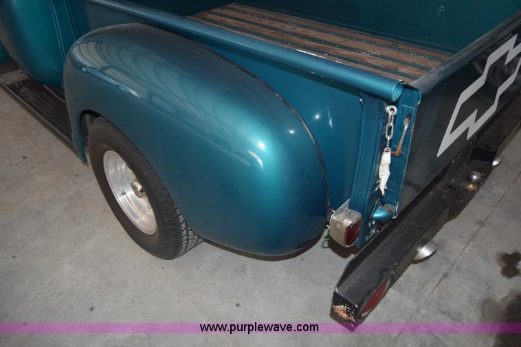 image for item K6566 1950 Chevrolet 3100 pickup truck