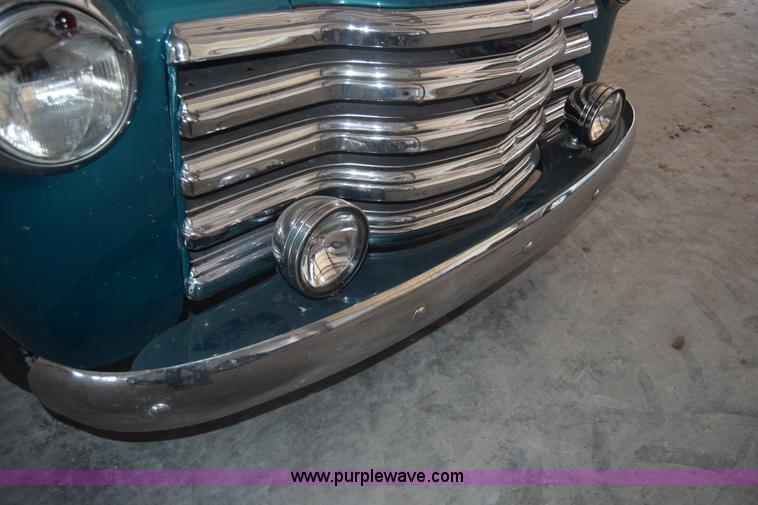 image for item K6566 1950 Chevrolet 3100 pickup truck