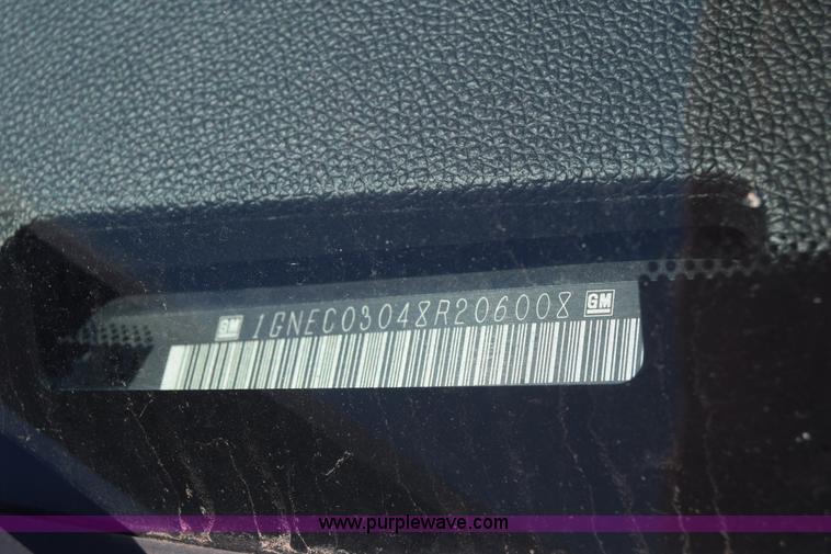 image for item K6625 2008 Chevrolet Tahoe SUV