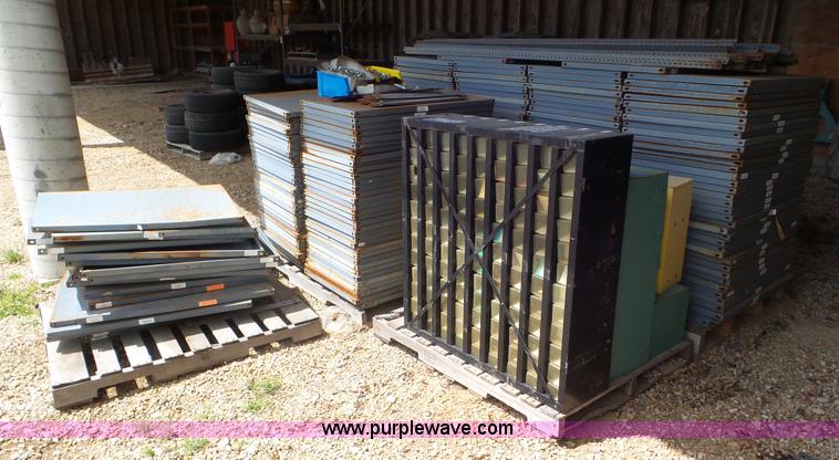 image for item L2109 Shelving and parts bins