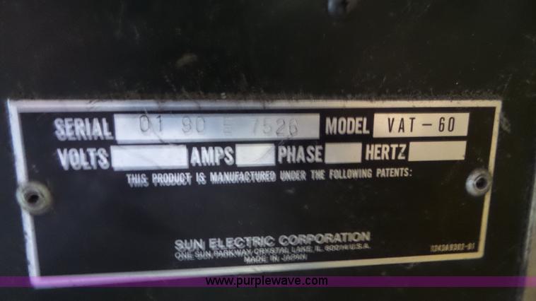 image for item L2111 Sun Vat-60 carbon pile tester