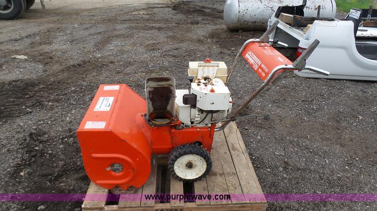 image for item L2138 Jacobsen SNO626 snow blower