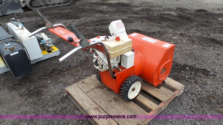 image for item L2138 Jacobsen SNO626 snow blower