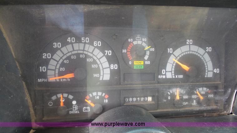 image for item L2139 1993 Chevrolet Kodiak dump truck