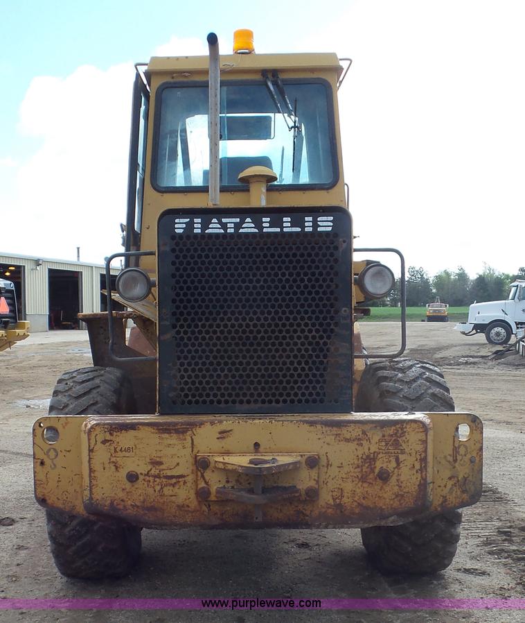 image for item L2158 1987 Fiat-Allis FR11 wheel loader